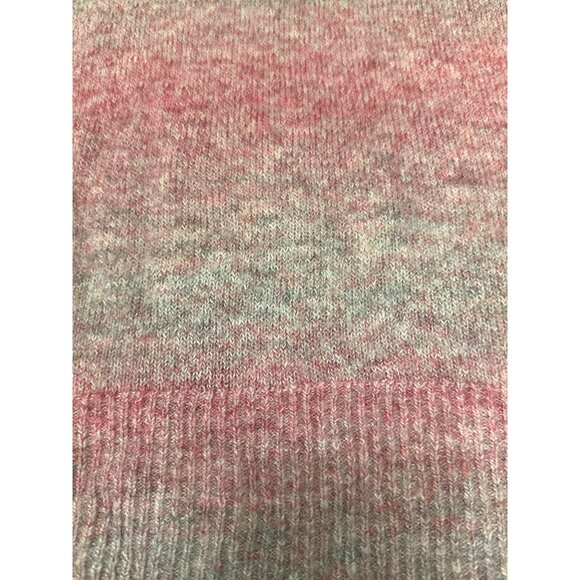 American Eagle Womens Cowl Neck Sweater Medium Pink & Gray - Picture 11 of 11
